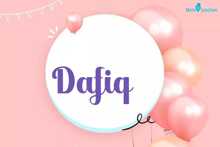 Dafiq Birthday Wallpaper