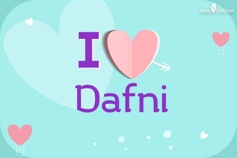I Love Dafni Wallpaper