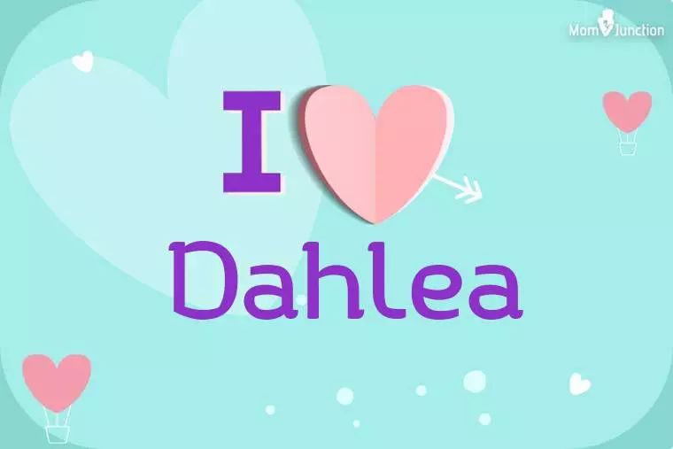 I Love Dahlea Wallpaper