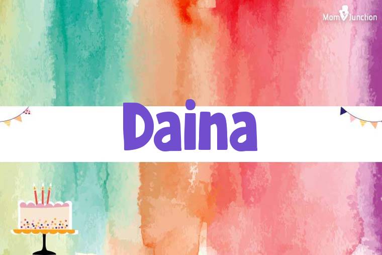 Daina Birthday Wallpaper