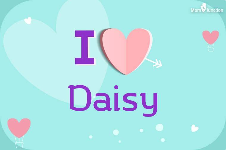 I Love Daisy Wallpaper