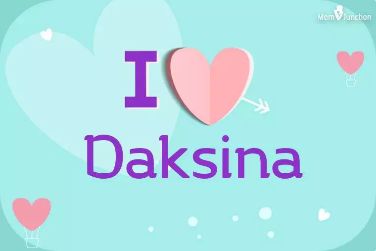 I Love Daksina Wallpaper