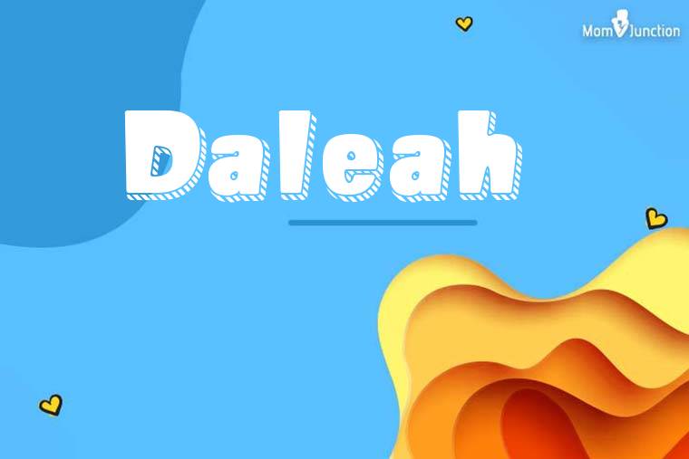 Daleah 3D Wallpaper