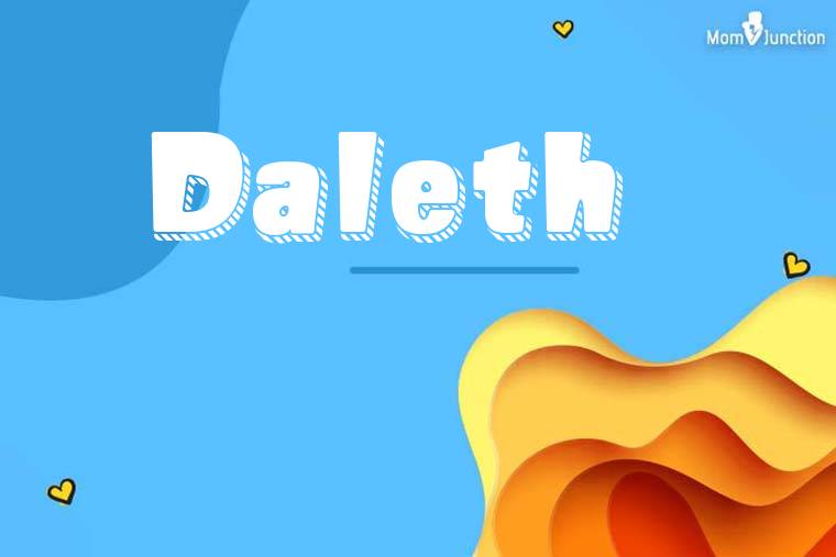 Daleth 3D Wallpaper