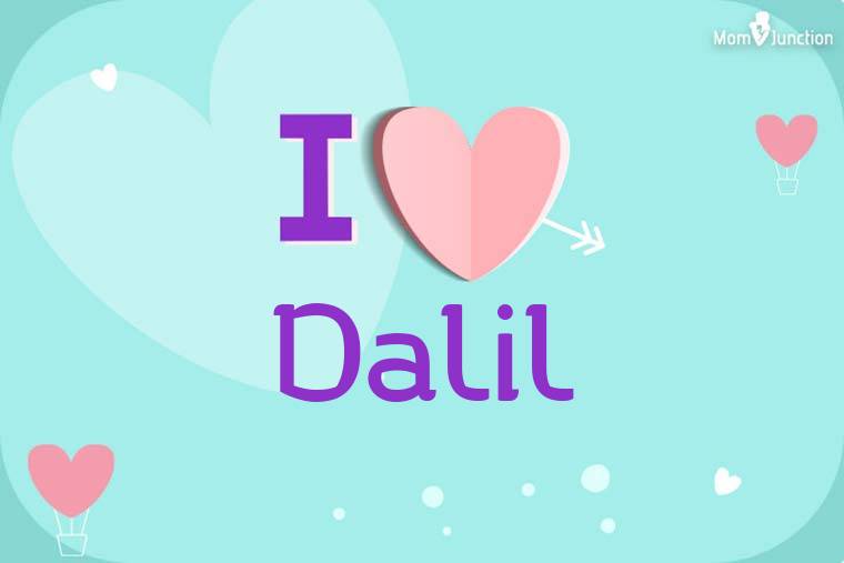 I Love Dalil Wallpaper