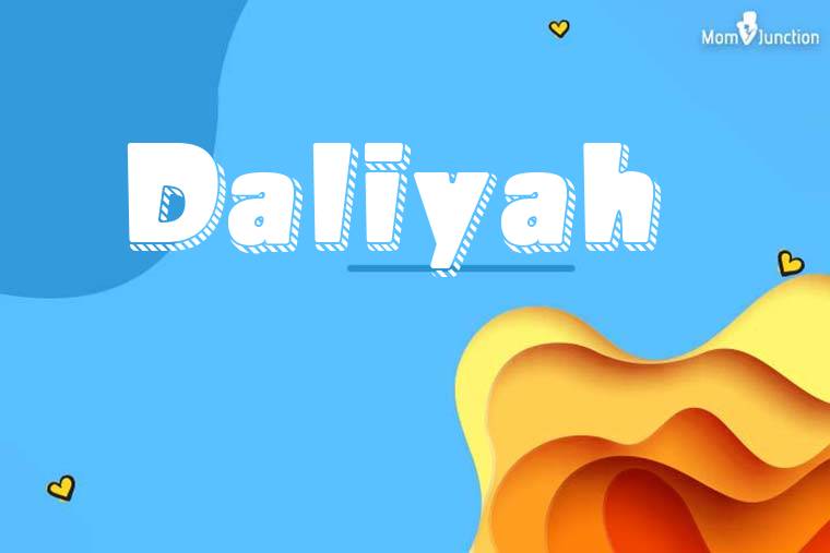 Daliyah 3D Wallpaper