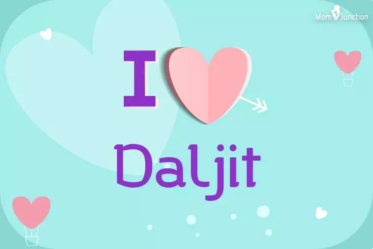 I Love Daljit Wallpaper