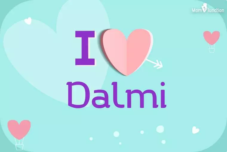 I Love Dalmi Wallpaper