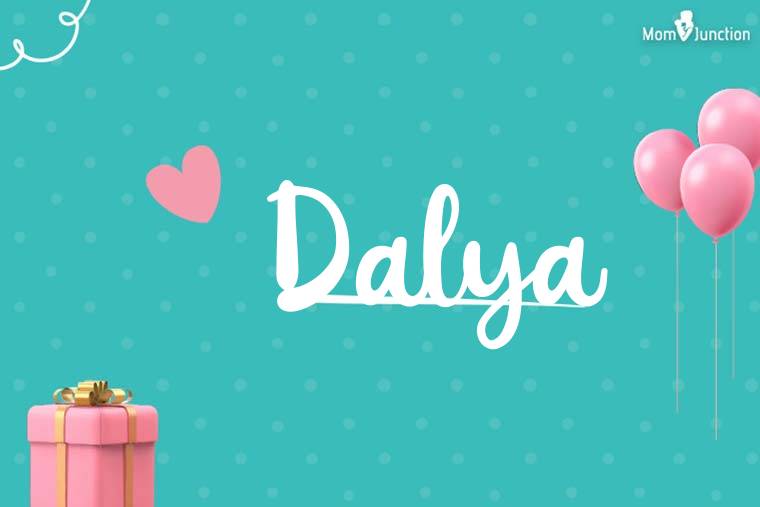 Dalya Birthday Wallpaper