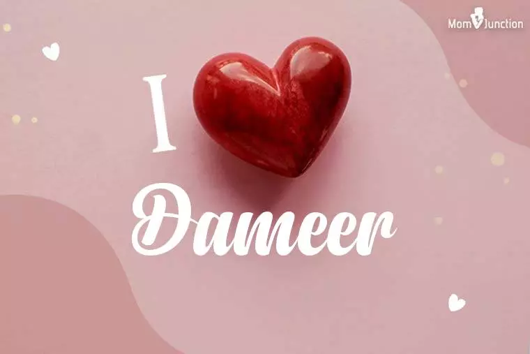 I Love Dameer Wallpaper