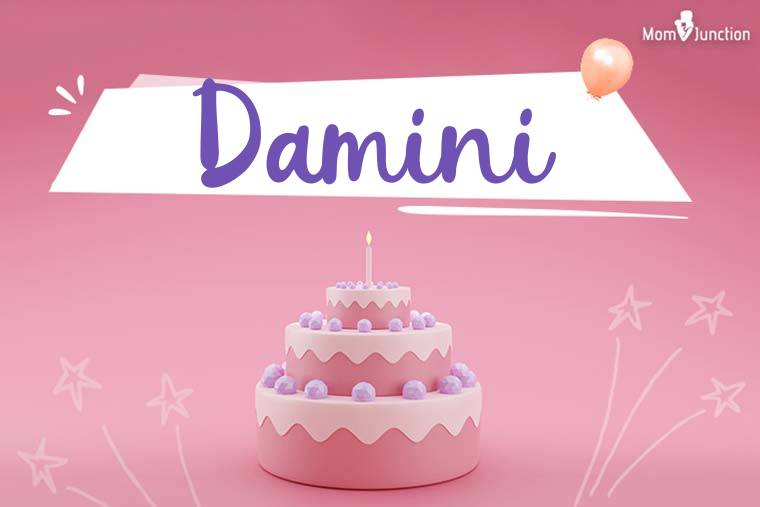 Damini Birthday Wallpaper