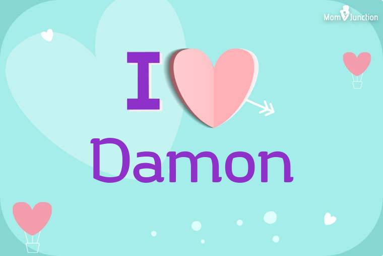 I Love Damon Wallpaper