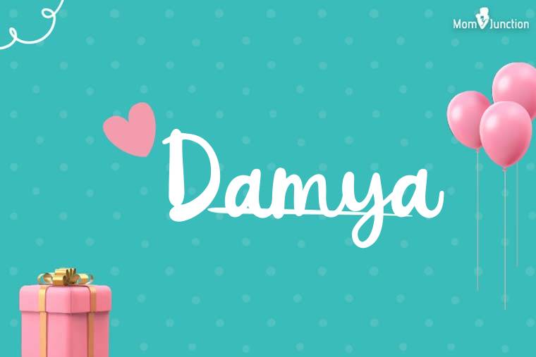 Damya Birthday Wallpaper