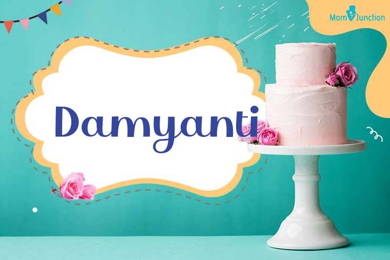 Damyanti Birthday Wallpaper