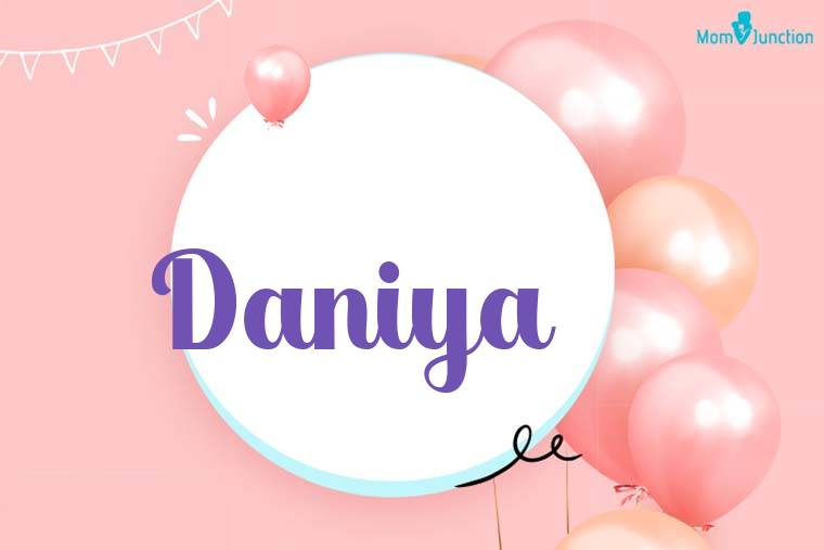 Daniya Birthday Wallpaper