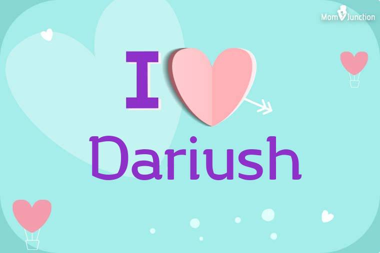 I Love Dariush Wallpaper