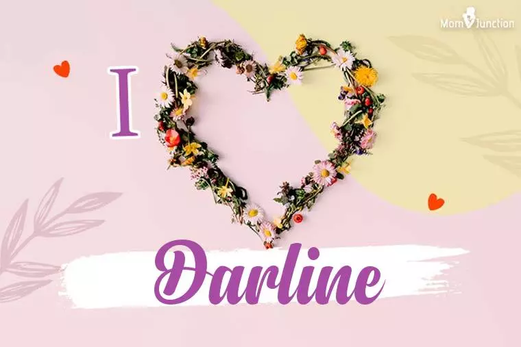 I Love Darline Wallpaper