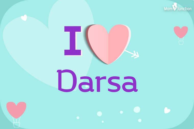 I Love Darsa Wallpaper