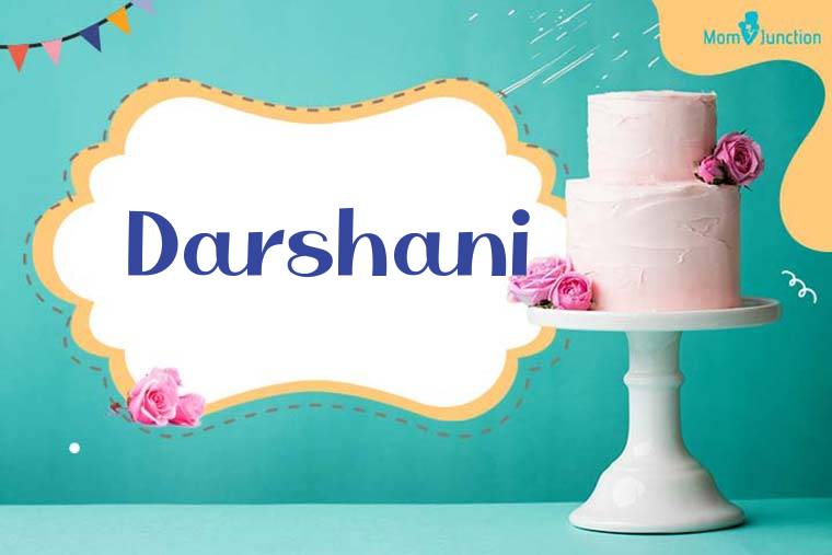 Darshani Birthday Wallpaper