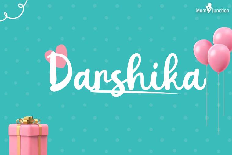 Darshika Birthday Wallpaper