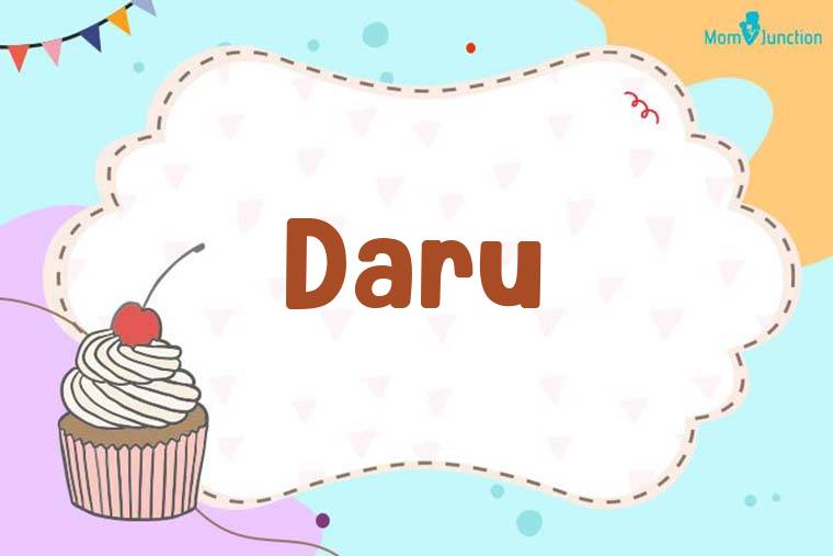 Daru Birthday Wallpaper
