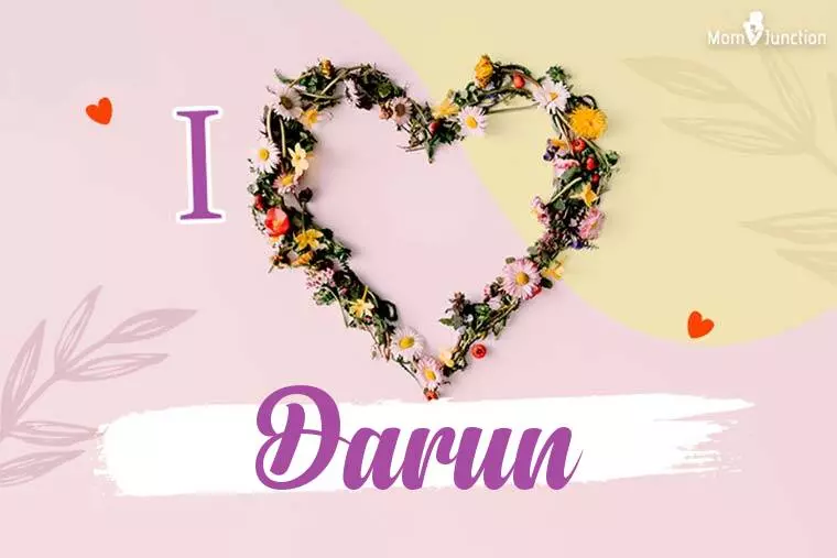 I Love Darun Wallpaper