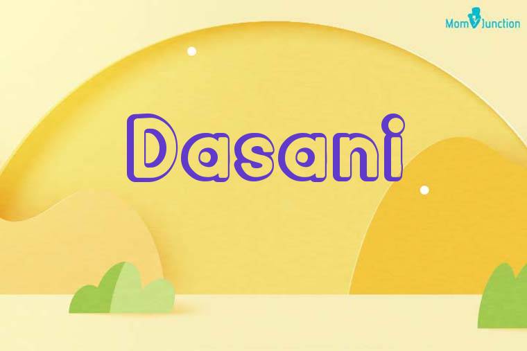 Dasani 3D Wallpaper