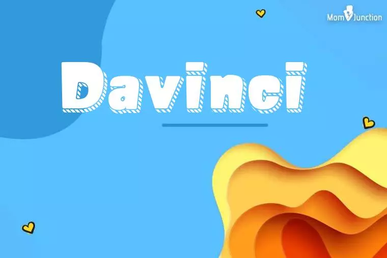 Davinci 3D Wallpaper