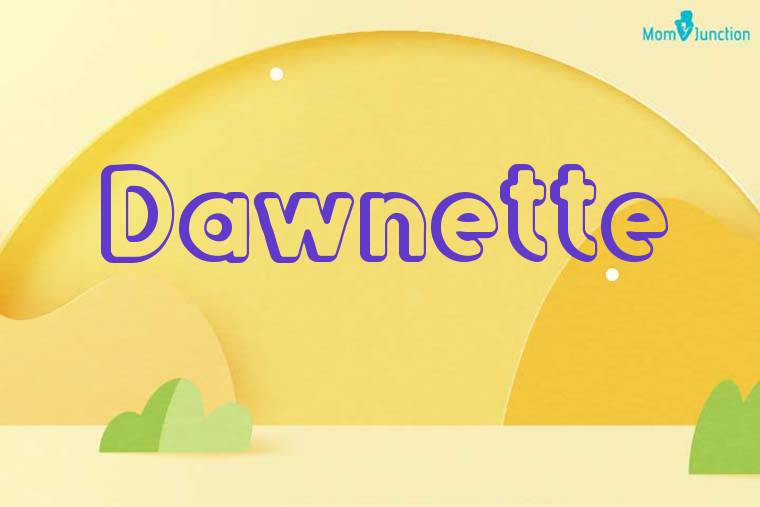 Dawnette 3D Wallpaper
