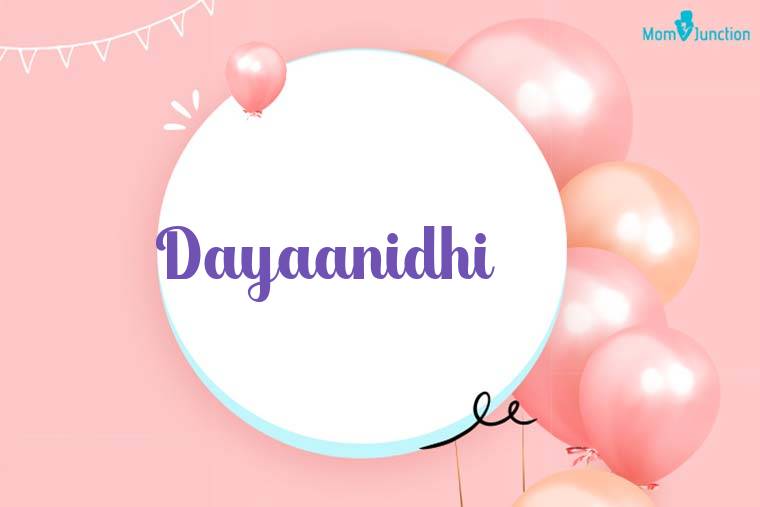 Dayaanidhi Birthday Wallpaper