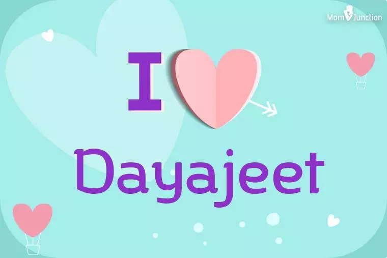 I Love Dayajeet Wallpaper