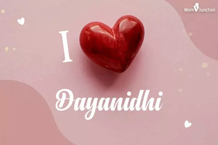 I Love Dayanidhi Wallpaper