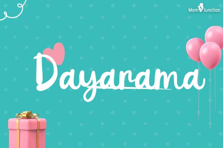 Dayarama Birthday Wallpaper