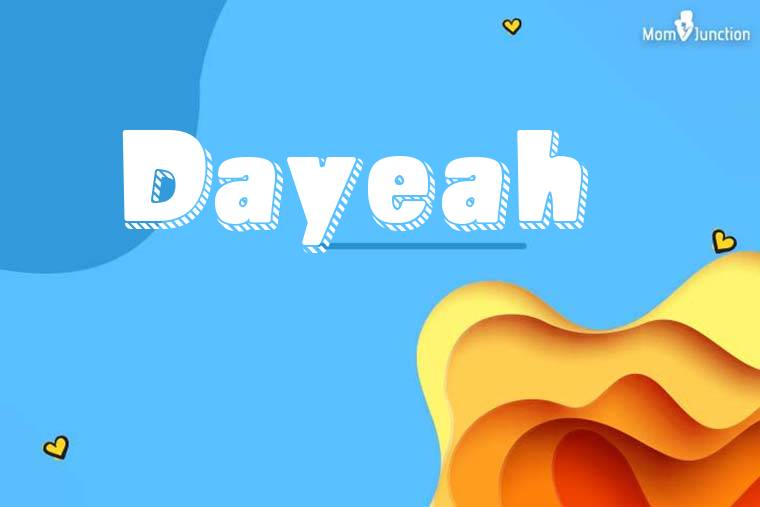 Dayeah 3D Wallpaper