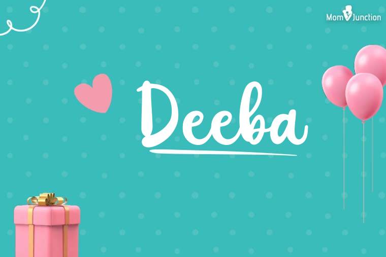 Deeba Birthday Wallpaper