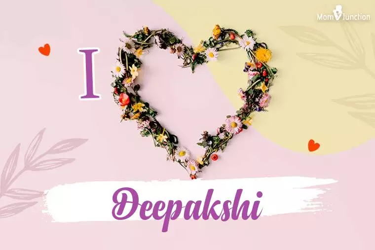 I Love Deepakshi Wallpaper