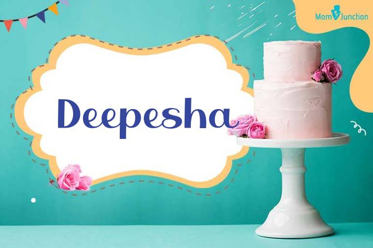 Deepesha Birthday Wallpaper