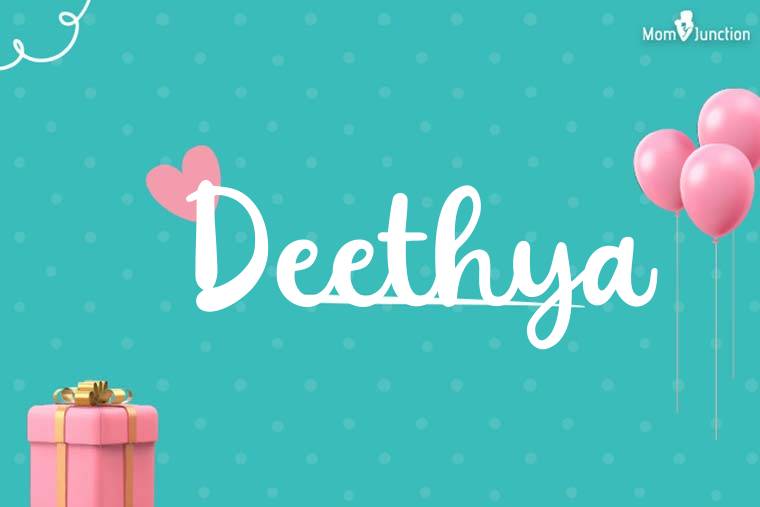Deethya Birthday Wallpaper