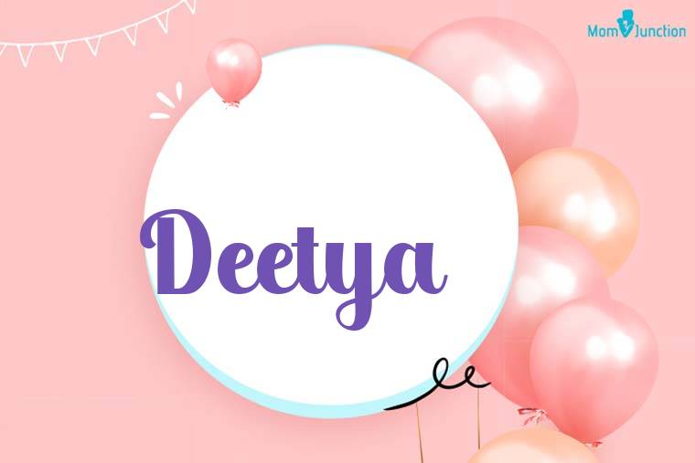 Deetya Birthday Wallpaper