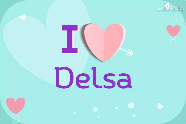 I Love Delsa Wallpaper