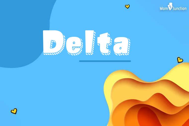 Delta 3D Wallpaper