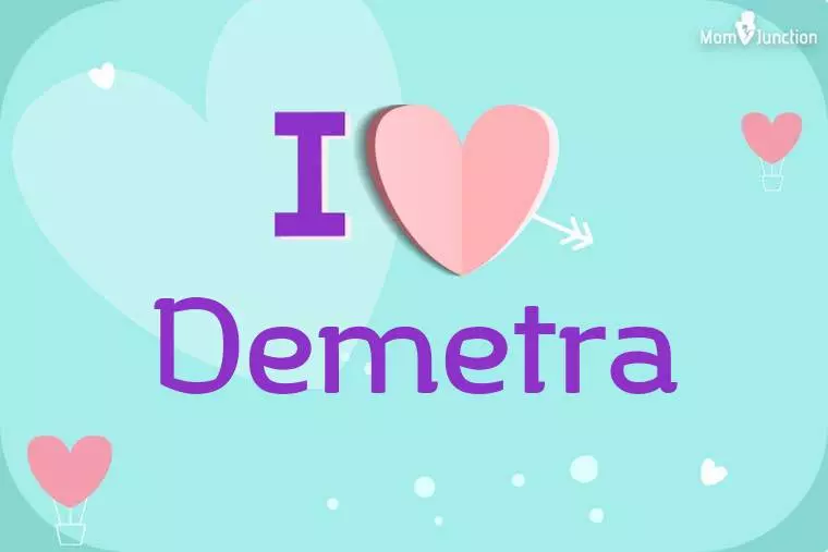 I Love Demetra Wallpaper