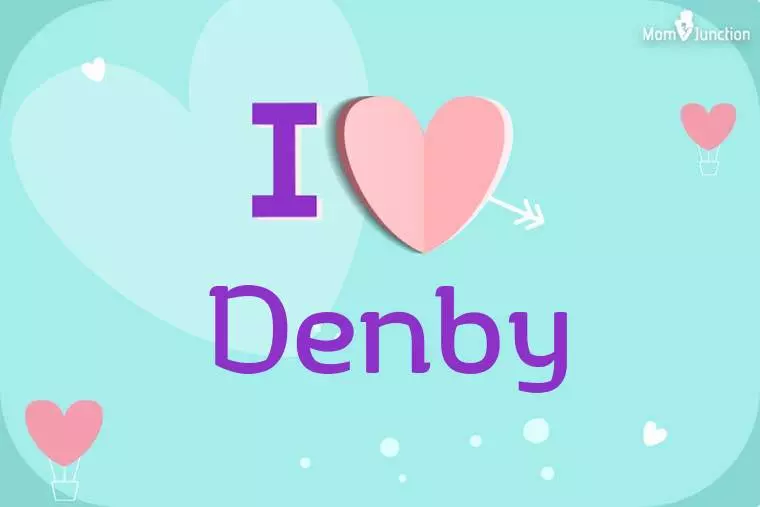 I Love Denby Wallpaper