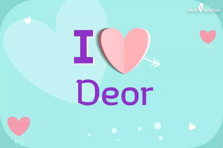 I Love Deor Wallpaper