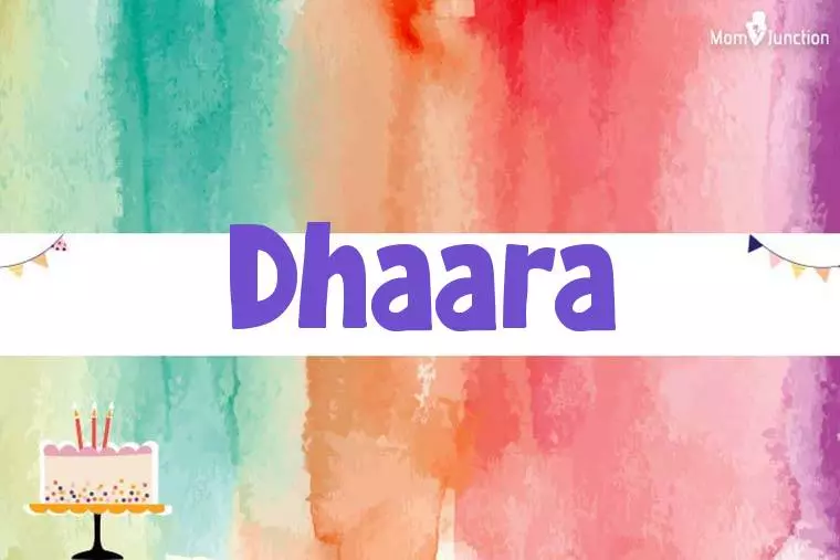 Dhaara Birthday Wallpaper