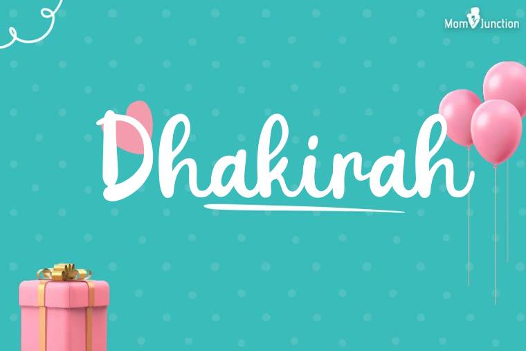 Dhakirah Birthday Wallpaper