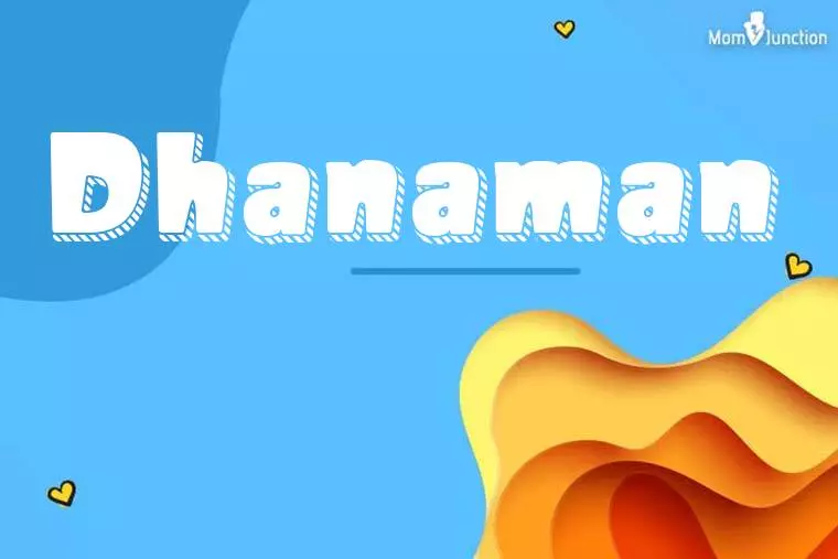 Dhanaman 3D Wallpaper