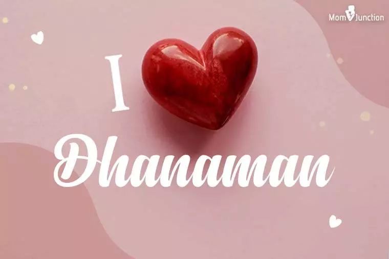 I Love Dhanaman Wallpaper