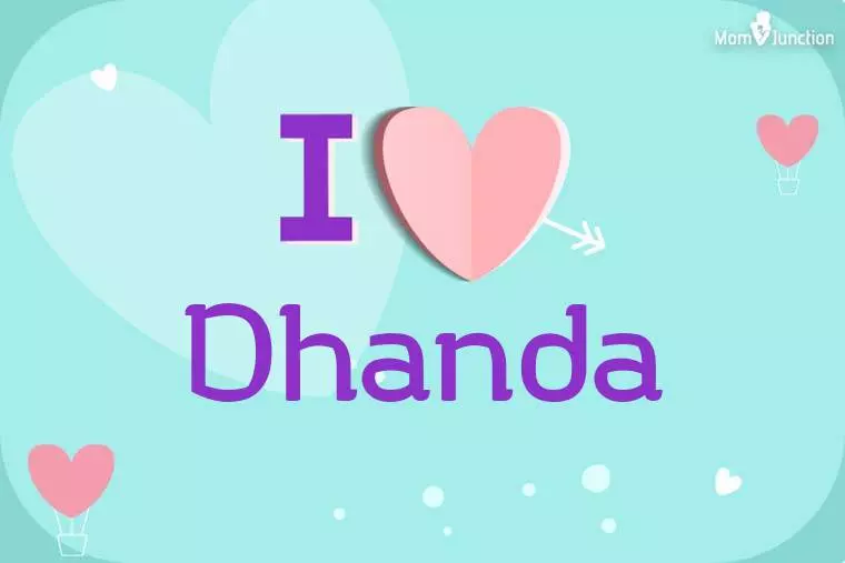 I Love Dhanda Wallpaper