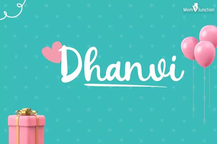 Dhanvi Birthday Wallpaper